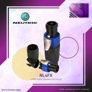 NEUTRIK NL4FX 4 Pole Speakon Connector ( Speakon / Neutrik )