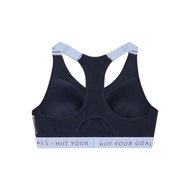 DECATHLON 女款透氣高度支撐運動內衣－藍色／淺藍色