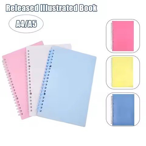 Landscape Sticker Collecting Album Hand Account 40Sheets Storage Release Paper Loose Leaf And Paper 