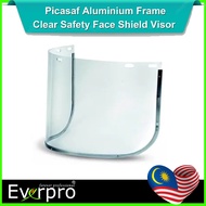 Picasaf Aluminium Frame Clear Safety Face Shield Visor