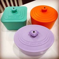 全新 台灣 7-11 Le Creuset 雙層微波便當盒