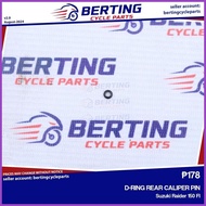 ➵ ☫ ◟ SGP D-RING REAR CALIPER PIN Suzuki Raider 150 FI Genuine 69145-12K00-000