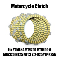 For YAMAHA MTN250 MT25 YZF-R25 MT03 MTN320 MTN250-A YZF-R25A MT 25 03 Motorcycle Engine Clutch Frict