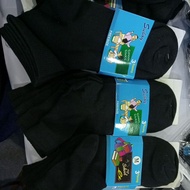 stokin sekolah hitam getah grip Tahan lama