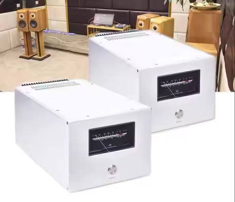 1 pair Reference GOLDMUND Telos 300 Circuit Separate mono amplifier 400WX2 good sound Highly recomme
