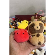 Daliko & fox plush keychain