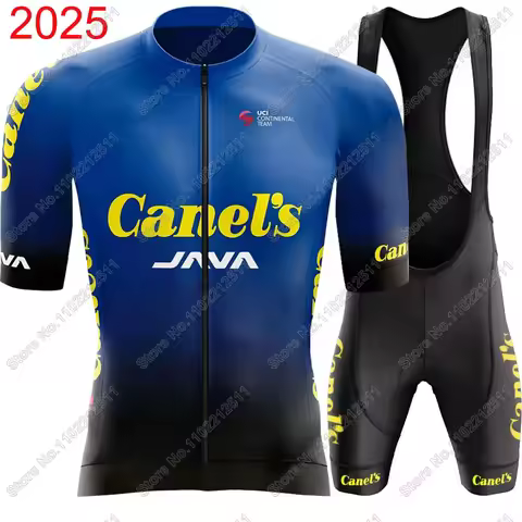 Canel's Java 2025 Team Cycling Jersey Mexico National Set Short Sleeve Clothing Road Bike Shirts Sui