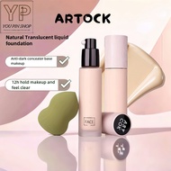 ARTCOK liquid foundation natural oil control concealer modification acne mark foundation