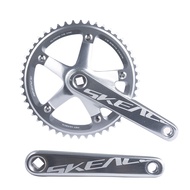 Skeace ชุดจานหน้าจักรยาน144BCD 165มม. 49ตัน อะลูมินัมอัลลอยจานหน้าจักรยานเสือภูเขาความเร็วเดียวข้อเห