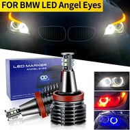 APMATAUTO | 2pcs white H8 LED Angel Eyes Led Marker Lights Bulbs for BMW 2007-2010 X Series E70 X5 (