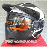 Jpx mx 726r 726 R double visor jp helmet anulator motor jpx jpn