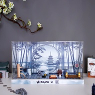 Hirono X CLOT Series POPMART Little Wild Blind Box Display Case Toy Gift Display Piece Đồ Chơi Tĩnh