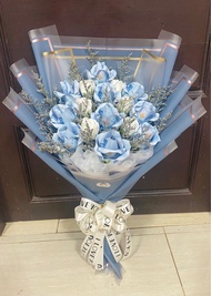 ช่อแบงค์ 30ใบ 1500บาท ค่าจัดทำ900บาท ทางร้านมีเพจHappy Boeing89