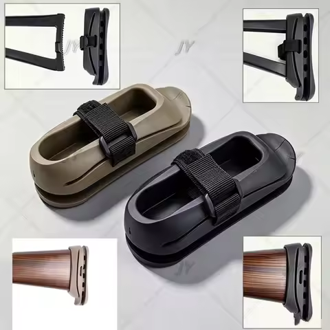 .Rubber Recoil AK Stock Pad AK47/74 Buttstock Rear Cushion Hunting Gun Accessories