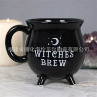 🚓Ceramic Witch Coffee Cup Ghost Festival Witch Mug Ceramic Halloween MugWitches brew mug