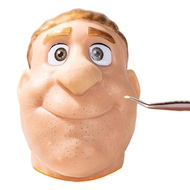 deveodo Adults Pimple Popping Toy Man Head Pimple Popping Toy Stress Relief Pimple Popping Toy with 