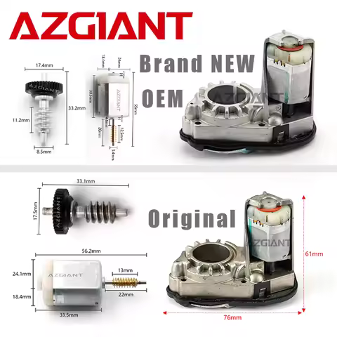 Car Mirror Assembly Rearview Motor for Audi A8 D4 4H, S8, S6 C6 Power DC Motor Cog Gear Drive Passen