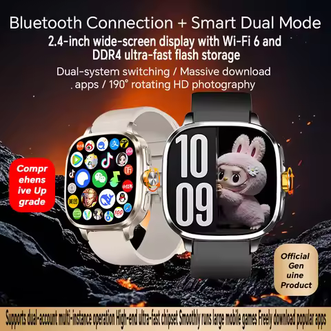 Global Version S99 Smartwatch 2.4 inch Amoled Screen insert Sim Card GPS WIFI 190° Rotating Camera G