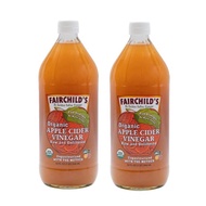 FAIRCHILD'S ORGANIC APPLE CIDER VINEGAR 946ml/ CUKA EPAL FAIRCHILD'S ORGANIK 946ML