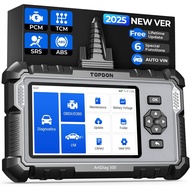 OBD2 Scanner TOPDON AD500, Oil SAS Throttle TPMS BMS EPB Reset, Engine ABS SRS Transmission, Diagnos
