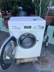 洗衣機 (PANASONIC樂聲牌) 超簿身大眼仔 可櫃底/嵌入式安裝 1000轉 95%新 NA-106V 二手電器 雪櫃 貨到付款