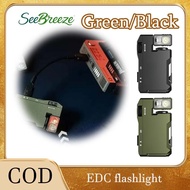 G5 Portable  EDC Flashlight  Magnetic EDC Strong Outdoor Waterproof Flashlight 400 Lumens RGB&White 