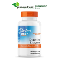 |Mẫu mới| Doctors Best Digestive Enzymes 90 viên enyzmes hỗ trợ tiêu hoá