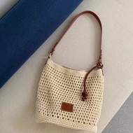 Artisan Raffia Shoulder Bag - Summer Vacation Essentials