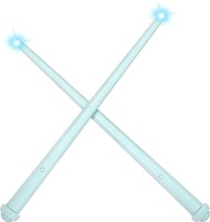 Weewooday Pack of 2 Magic Wands with Light and Sound, Luminous Fairy Wand Toy, Fairy Wands, Witch Wa
