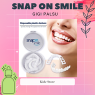 Snap on Smile Veeners Gigi Palsu Atas dan Bawah Gigi Instan Perfect Smile Gigi instan palsu snap on