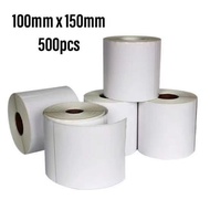 Thermal Paper 100x150 500pcs/Thermal Sticker/Thermal lebel/A6 Paper