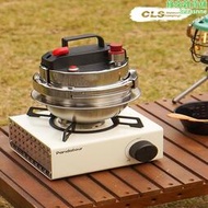 CLS高壓鍋1.2L自駕便攜1-2人壓力鍋露營車載家用電磁爐熬湯煮飯鍋
