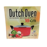 ☏ Maspion Dutch Oven Pan with Ebonite Handle 18 cm ♔