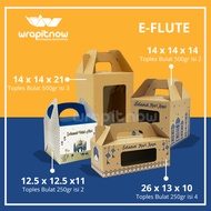 Gable Box 12.5x12.5x11 14x14x21 14x14x14 26x13x10 Round Jar Parcel Dry Cake Factory hampers Box