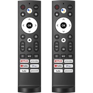 2PCS Replacement Remote Control for Hisense Smart Google TV，for Hisense Android/Google Smart TV Remo
