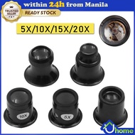 【SOYACAR】Jeweler Eye Loupe Loop Eye Loupe Magnifier Magnifiying Glass Watchmaker Tool 5x/10/15x/20x