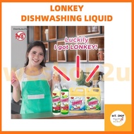 (NEW &LIVE)    Lonkey Dishwash 1.8Kg with Pump(assorted) Aloe Vera/Aco Vinegar/Anti-Bacterial