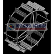 RODA SAWAH TRAKTOR TANGAN QUICK RODA BESI QUICK IMPALA DIAMETER 720MM