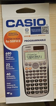 CASIO 計數機 FX-50FH II