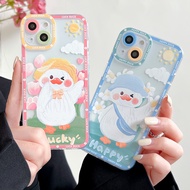 Casing for Huawei Mate 30 40 50 Pro P30 P40 P50 Pro Honor 30 50 60 Luck Duck Phone Case Cover