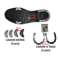 Ladam Besi Untuk Kasut Kawad / Horseshoe for Marching Boot : Ladam U / Ladam Depan