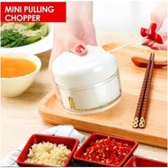 Blender Mini Manual Tarik -Pemotong bawang putih cabe giling chopper cincang bawang B22