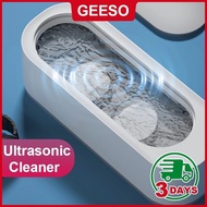 GEESO Ultrasonic Glasses Cleaner Machine Portable Ultrasonic Cleaner for Cleaning Jewelry Watches Gl
