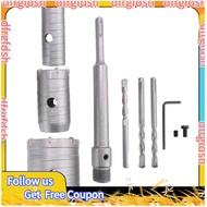 【D&F】SDS Plus Electric Drill Bit Wall Hole Opener Suit Hollow Brick Wall Concrete Air Conditioning W