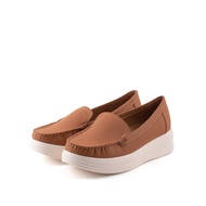 camel active Women Ximena Platform Loafers Shoe - 752209-DZ01SV-3-BROWN