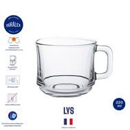 แก้วกาแฟ ชา Duralex Lys Cup 220 ml (tempered glass)