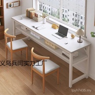 Study Table Double Layer Student Workbench Small Table Rectangular Bedroom Household Long Table Desk