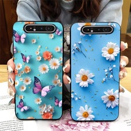 Samsung a80 case with daisy print