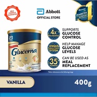 Glucerna 400g - Vanilla, Wheat, Chocolate