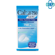 (Lot ใหม่ หมดอายุ 06/2026) CalZa แคลซ่า แคลเซียม แอล- ทรีโอเนต 750 mg.ชนิดเม็ด 60 เม็ด [DKP]